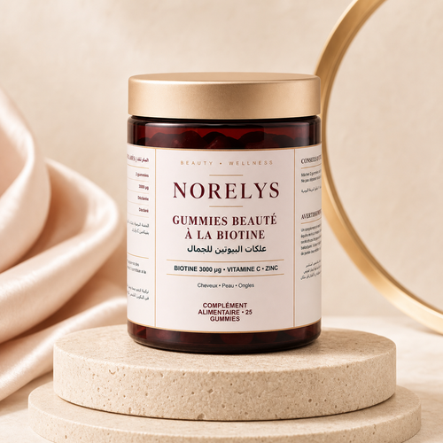 NORELYS Gummies Beauté à la Biotine – visuel premium