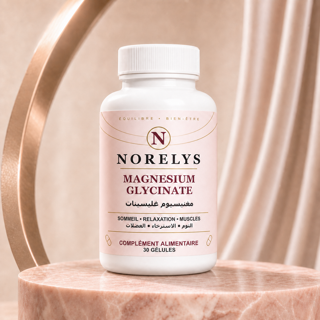 NORELYS Magnésium Glycinate – 30 gélules